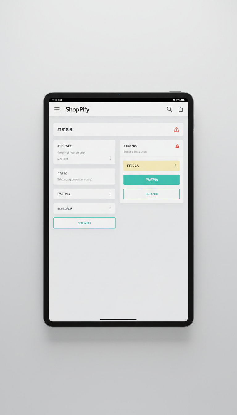 Shopify Modern Template Tablet Edition