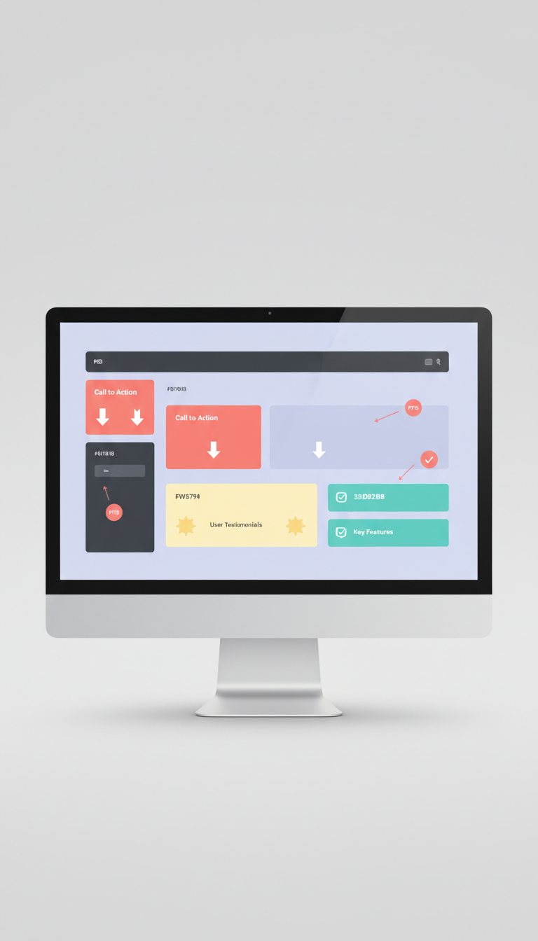 Layered PSD Figma Template With Conversion Notes